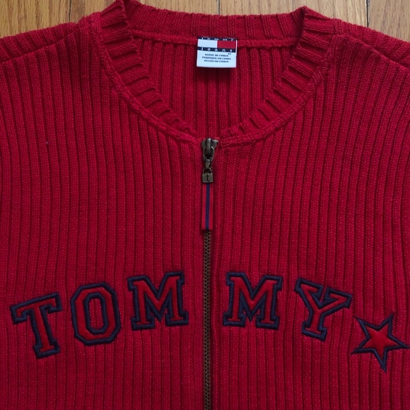 Tommy Hilfiger zip up sweater - Picture 2 of 4